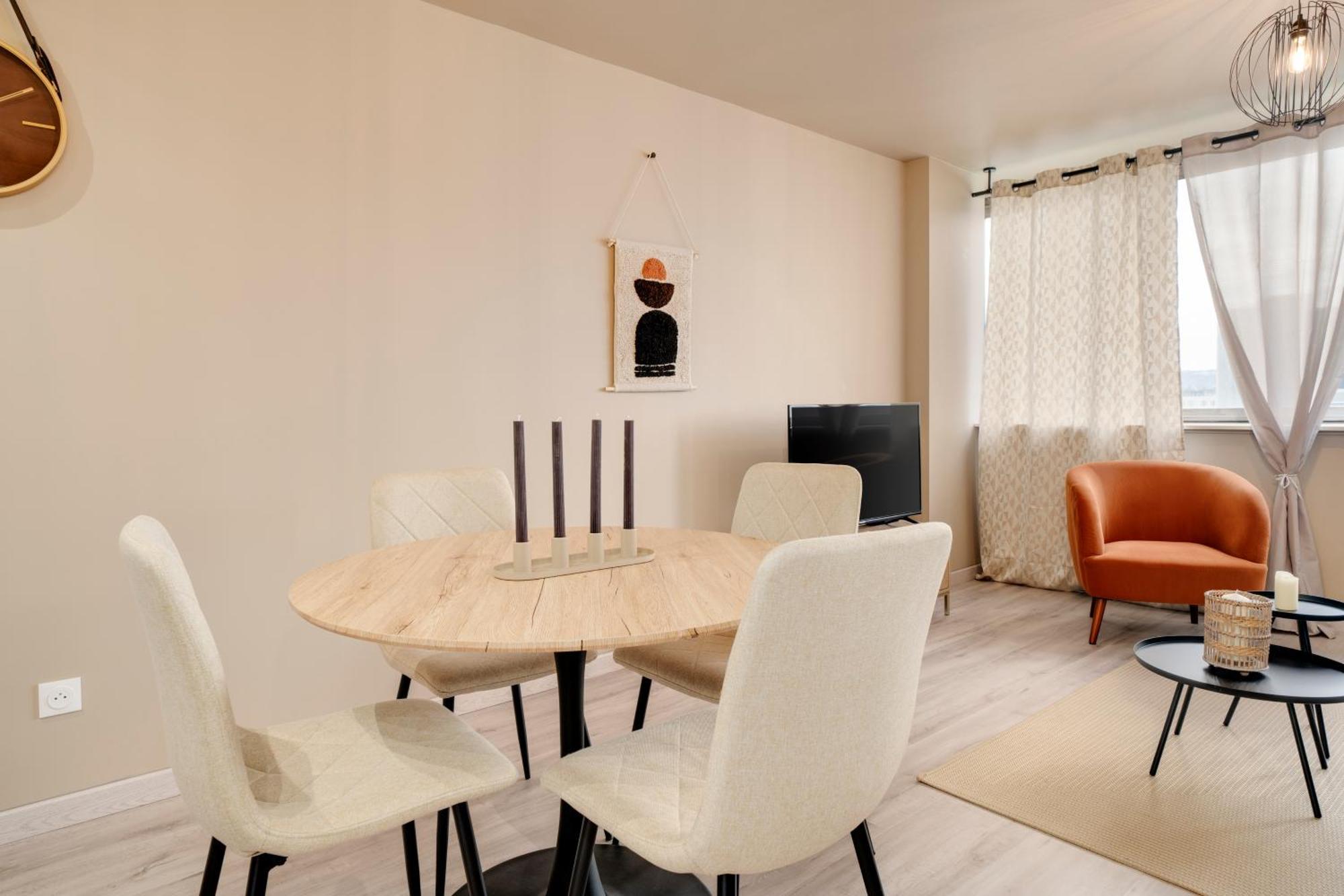 L'Elegance Du Centre - Nancy Gare Congres - Parking - T3 Apartment Bagian luar foto