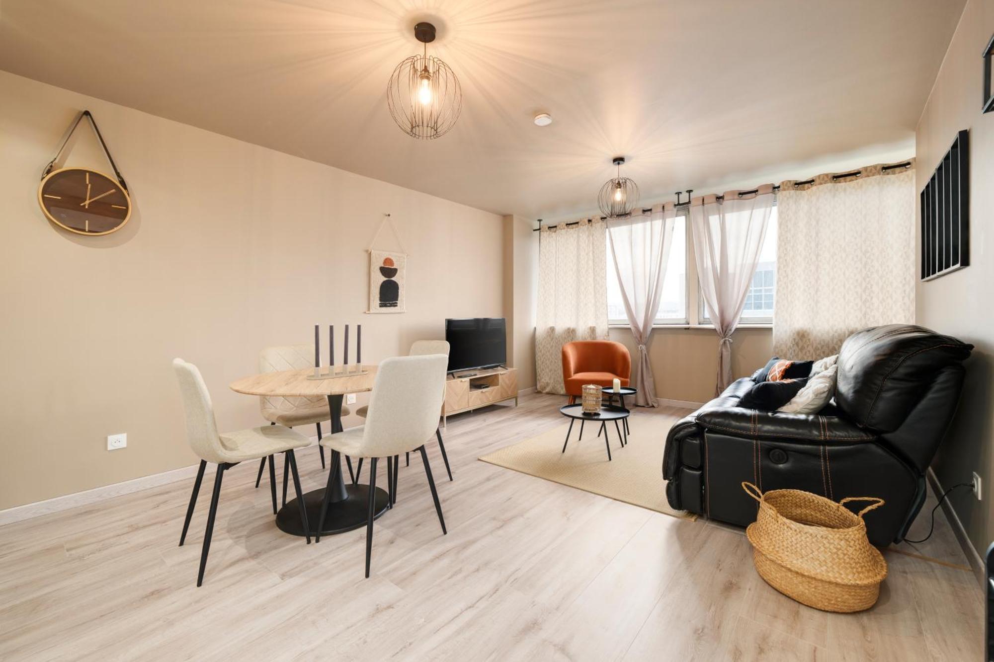 L'Elegance Du Centre - Nancy Gare Congres - Parking - T3 Apartment Bagian luar foto