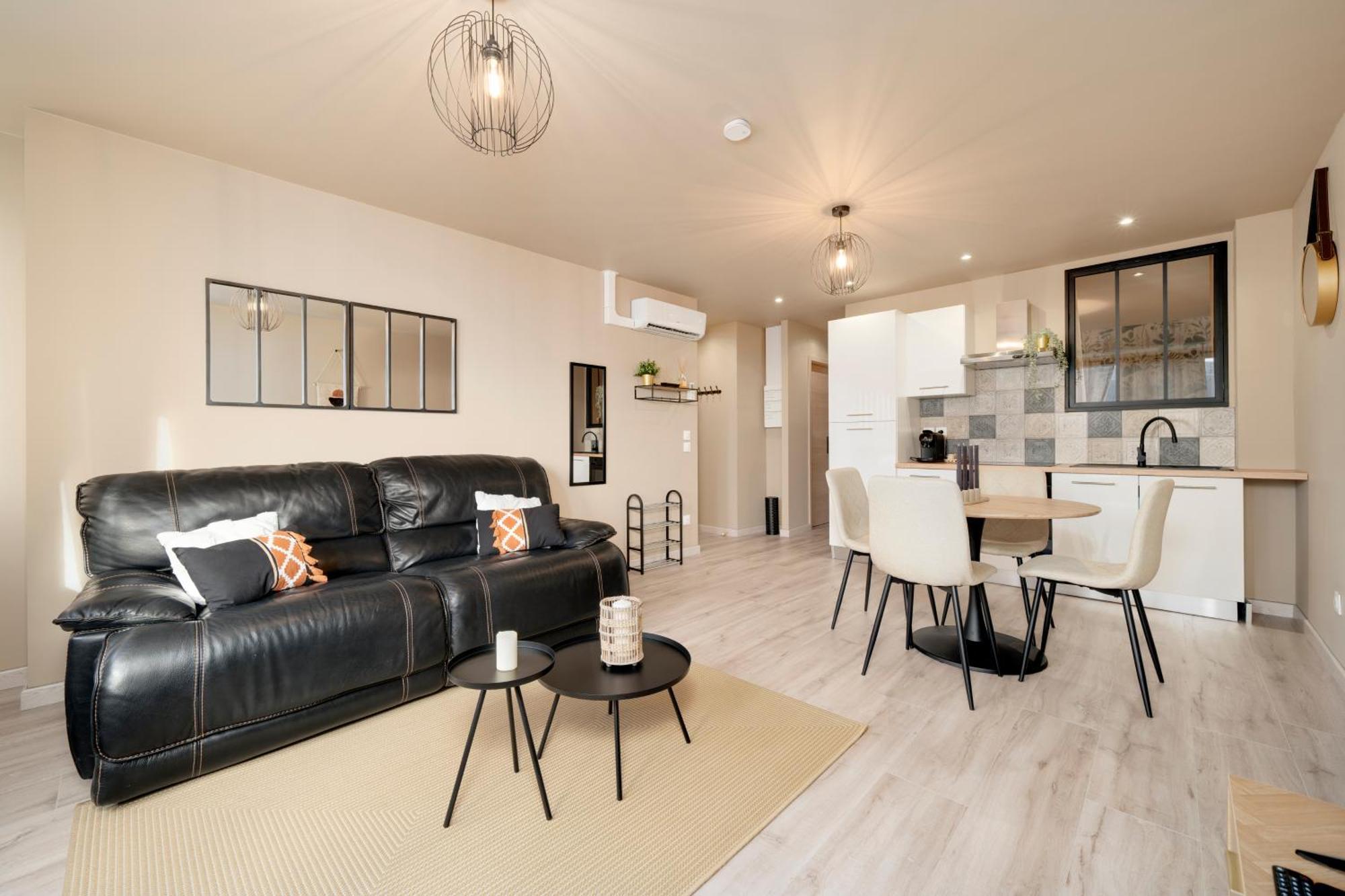 L'Elegance Du Centre - Nancy Gare Congres - Parking - T3 Apartment Bagian luar foto